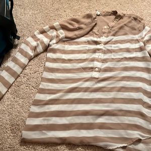 see thru swim cover brown and white stripes